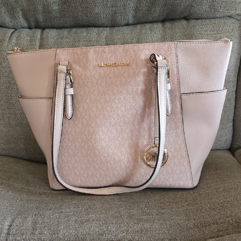 Michael Kors Blush Pink Signature Tote